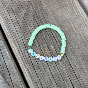 Handmade one direction infinity bracelet